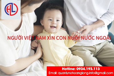 03 điều cần biết khi người Việt Nam xin con nuôi nước ngoài