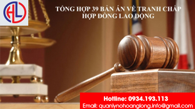 ​Tổng hợp 39 án lệ tiêu biểu