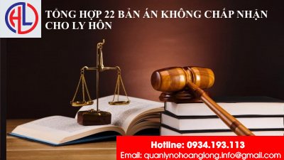 ​Tổng hợp 22 bản án Tòa án không chấp nhận cho ly hôn