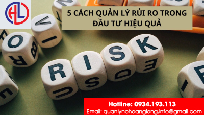 ​5 cách quản lý rủi ro trong đầu tư hiệu quả