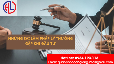 ​Những sai lầm pháp lý thường gặp khi đầu tư